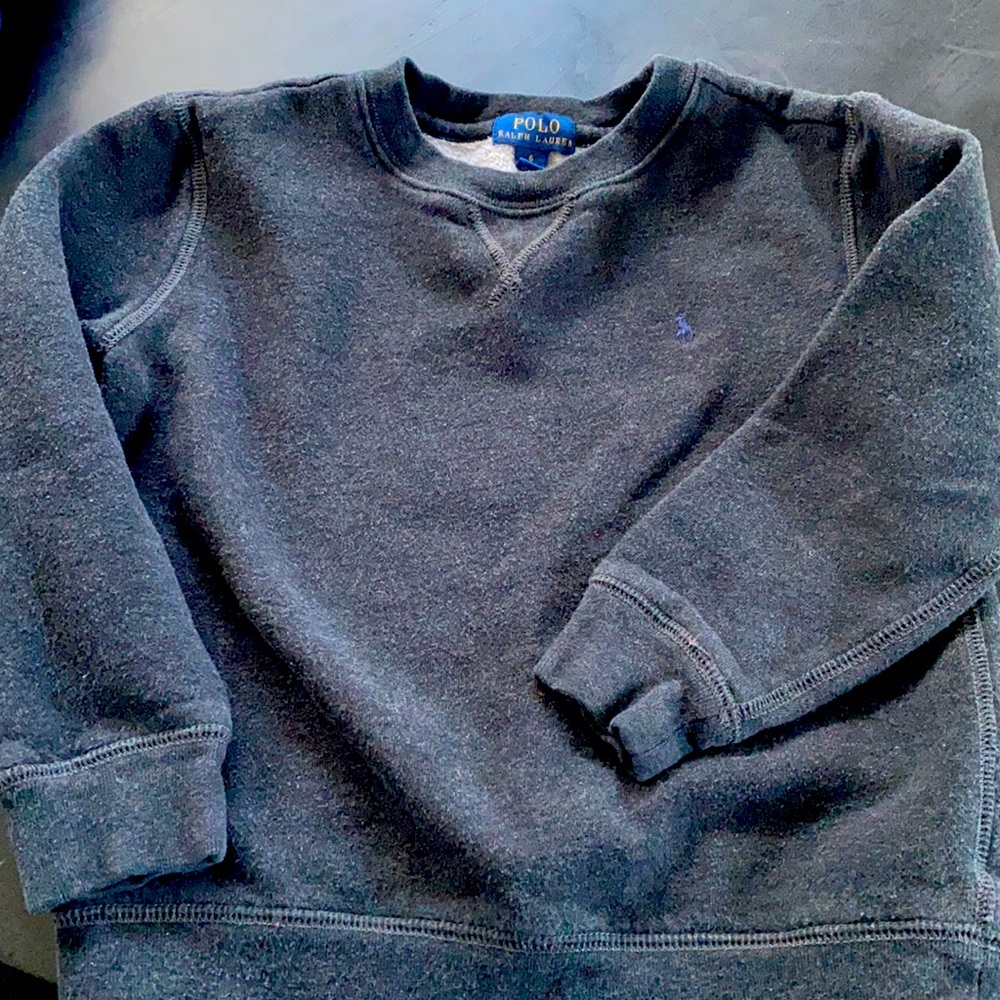 Gently used gray sweater